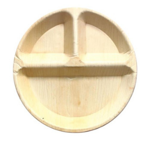 10 Inch 3 Compartment Round Plate
